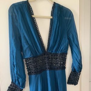 For Love and Lemons navy dress